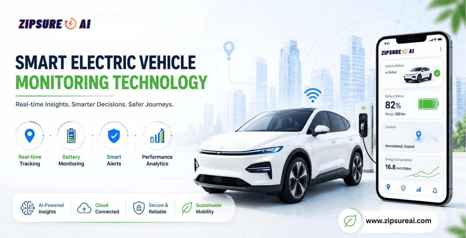 Smart Electric Vehicle Monitoring Technology